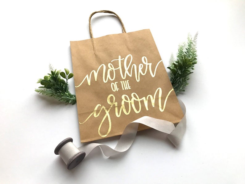 Mother of the groom best sale gift bag