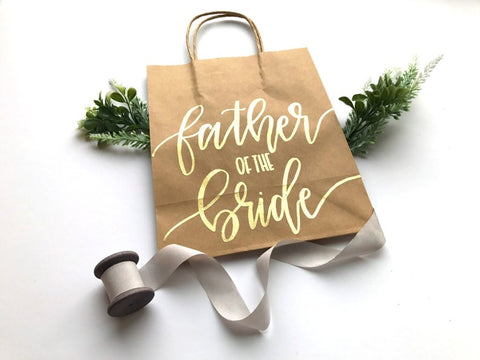 Father Of The Bride Gift Bag