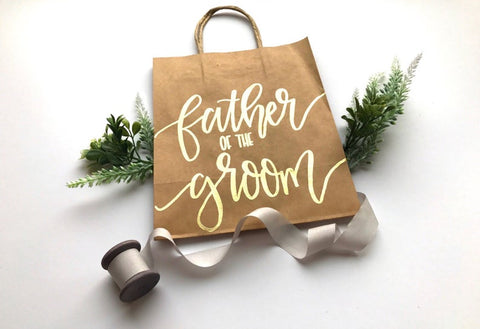 Father Of The Groom Gift Bag